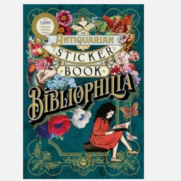 The Antiquarian Sticker Book: Bibliophilia (The Antiquarian Sticker Book Series) - Picture 1 of 2